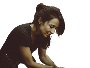 Garden Worker Portrait Vinyl Car Decal Sticker – Waterproof & UV-Resistant 8"