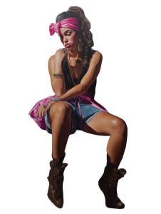 Stylish Woman Pose V2 Vinyl Car Decal Sticker – Waterproof & UV-Resistant 8" Stylish Woman Pose V2 Vinyl Car Decal Sticker – Waterproof & UV-Resistant 8"