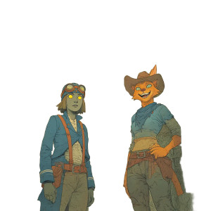 Victorian-Era Explorers Vinyl Car Decal Sticker – Waterproof & UV-Resistant 8"