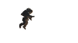 Astronaut Near Black Hole V2 Vinyl Car Decal Sticker – Waterproof & UV-Resistant 8"