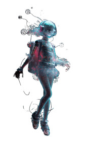 Ai胖仙女 Vinyl Car Decal Sticker – Waterproof & UV-Resistant 8"