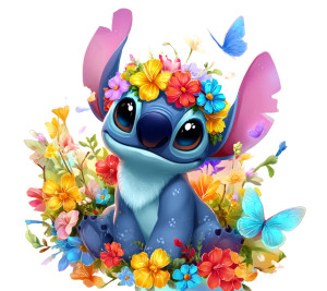 Cute Baby Stitch Vinyl Car Decal Sticker – Waterproof & UV-Resistant 8" Cute Baby Stitch Vinyl Car Decal Sticker – Waterproof & UV-Resistant 8"