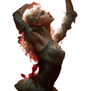 Dancing Elf Vinyl Car Decal Sticker – Waterproof & UV-Resistant 8"