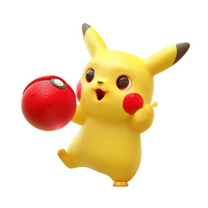 Pikachu Playing Basketball Vinyl Car Decal Sticker – Waterproof & UV-Resistant 8"