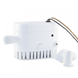 Albin 750GPH Marine Series Bilge Pump | Submersible 12V DC Pump with Thermal Overload Protection Albin 750GPH Marine Series Bilge Pump | Submersible 12V DC Pump with Thermal Overload Protection