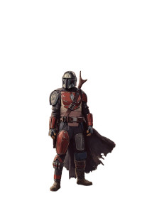 Mandalorian Posters Vinyl Car Decal Sticker – Waterproof & UV-Resistant 8"