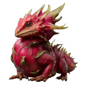 Dragonfruitdragon Vinyl Car Decal Sticker – Waterproof & UV-Resistant 8"
