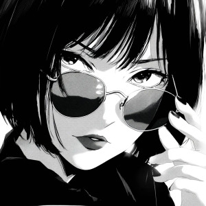 Iro Megane Vinyl Car Decal Sticker – Waterproof & UV-Resistant 8"