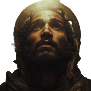 Dark Resurrected Jesus Vinyl Car Decal Sticker – Waterproof & UV-Resistant 8"