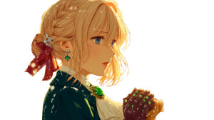 Violet Evergarden Vinyl Car Decal Sticker – Waterproof & UV-Resistant 8"