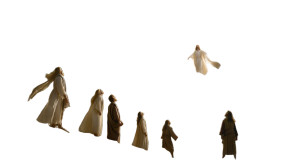 Jesus Ascends Vinyl Car Decal Sticker – Waterproof & UV-Resistant 8"