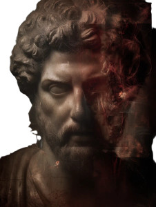 Marcus Aurelius Vinyl Car Decal Sticker – Waterproof & UV-Resistant 8" Marcus Aurelius Vinyl Car Decal Sticker – Waterproof & UV-Resistant 8"