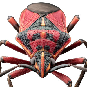 Boxelder Bug Macro Vinyl Car Decal Sticker – Waterproof & UV-Resistant 8"