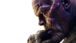 Thanos With Gauntlet V7 Vinyl Car Decal Sticker – Waterproof & UV-Resistant 8"