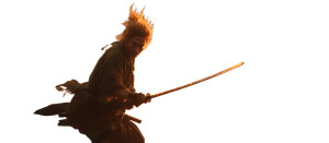 Fiery Warrior Battle V2 Vinyl Car Decal Sticker – Waterproof & UV-Resistant 8"