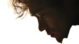 Man In Thought Vinyl Car Decal Sticker – Waterproof & UV-Resistant 8"