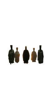 Sacred Ceremonial Silhouettes Vinyl Car Decal Sticker – Waterproof & UV-Resistant 8"