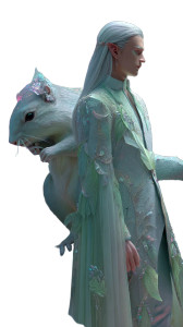 Mystical Elven Fashion Vinyl Car Decal Sticker – Waterproof & UV-Resistant 8"