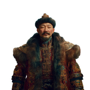 Kazakh Nomad Portrait Vinyl Car Decal Sticker – Waterproof & UV-Resistant 8" Kazakh Nomad Portrait Vinyl Car Decal Sticker – Waterproof & UV-Resistant 8"