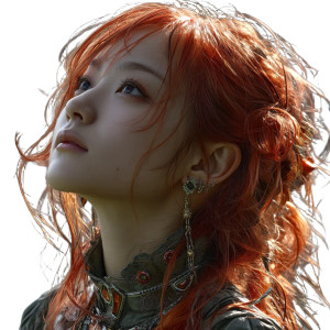 Fiery J-Pop Idol Vinyl Car Decal Sticker – Waterproof & UV-Resistant 8"