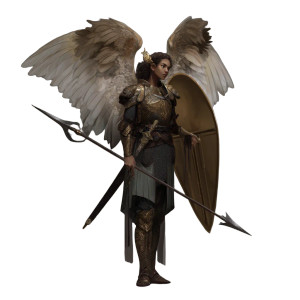 Aasimar Paladin V12 Vinyl Car Decal Sticker – Waterproof & UV-Resistant 8" Aasimar Paladin V12 Vinyl Car Decal Sticker – Waterproof & UV-Resistant 8"