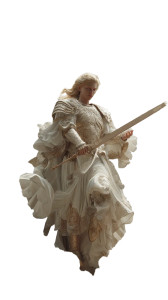 Archangel Gabriel V6 Vinyl Car Decal Sticker – Waterproof & UV-Resistant 8"