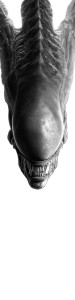 Xenomorph Attack Stance Vinyl Car Decal Sticker – Waterproof & UV-Resistant 8"