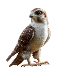 Cute Falcon Vinyl Car Decal Sticker – Waterproof & UV-Resistant 8"