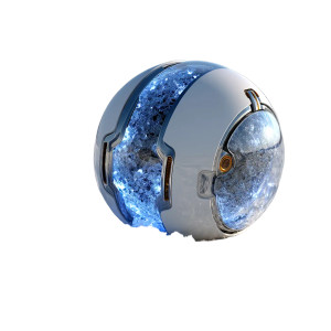Futuristic Spherical Device Vinyl Car Decal Sticker – Waterproof & UV-Resistant 8" Futuristic Spherical Device Vinyl Car Decal Sticker – Waterproof & UV-Resistant 8"
