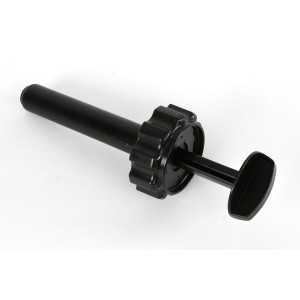 Ultimate Camp Shower Pump Cap | Black Plastic | Easy Pressurizing | Replaces Stock Cap | Fits Waterport Tanks