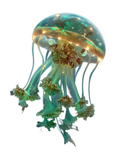 Bioluminescent Jellyfish Scene Vinyl Car Decal Sticker – Waterproof & UV-Resistant 8" Bioluminescent Jellyfish Scene Vinyl Car Decal Sticker – Waterproof & UV-Resistant 8"