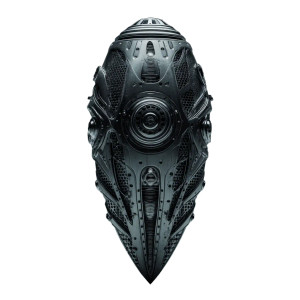 Futuristic Object Vinyl Car Decal Sticker – Waterproof & UV-Resistant 8"