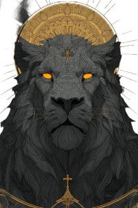 Lion Of Judah Vinyl Car Decal Sticker – Waterproof & UV-Resistant 8" Lion Of Judah Vinyl Car Decal Sticker – Waterproof & UV-Resistant 8"