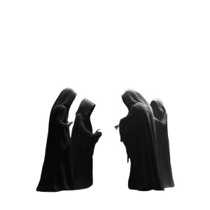 Cloaked Workers Tablet Vinyl Car Decal Sticker – Waterproof & UV-Resistant 8"