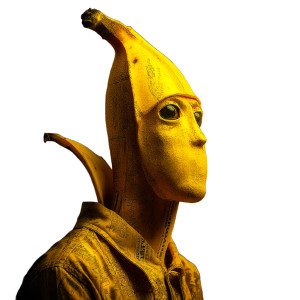 Banana Man Vinyl Car Decal Sticker – Waterproof & UV-Resistant 8"