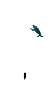 Cosmic Ocean Descent Vinyl Car Decal Sticker – Waterproof & UV-Resistant 8"