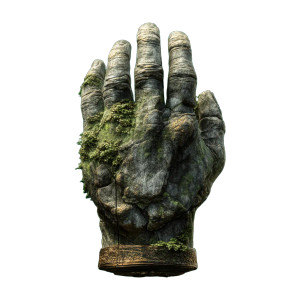 Giant Stone Hand Vinyl Car Decal Sticker – Waterproof & UV-Resistant 8"