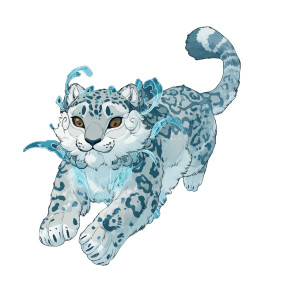 Snow Leopard Yokai Vinyl Car Decal Sticker – Waterproof & UV-Resistant 8" Snow Leopard Yokai Vinyl Car Decal Sticker – Waterproof & UV-Resistant 8"
