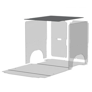 Upgrade Your Van Interior with Legend Fleet DuraTherm Ceiling Liner | White Polypropylene with Foam Insulation | Sound Deadening, Temperature Control | Professional Look and Comfort | Lifetime Warranty