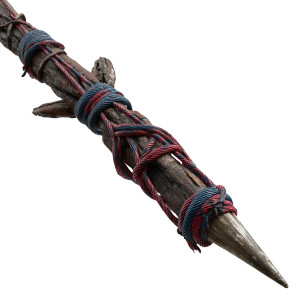 Tribal Fishing Spear Vinyl Car Decal Sticker – Waterproof & UV-Resistant 8"