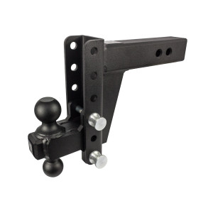 Bulletproof Hitches Trailer Hitch Ball Mount | For 2-1/2 Inch Receiver | 22,000 lb Capacity | Adjustable Drop/Rise | Lockable Technology | Steel Construction Bulletproof Hitches Trailer Hitch Ball Mount | For 2-1/2 Inch Receiver | 22,000 lb Capacity | Adjustable Drop/Rise | Lockable Technology | Steel Construction
