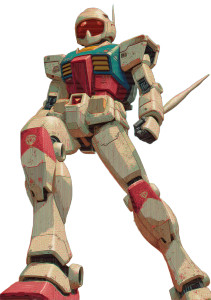 Retro Knight Jetpack Vinyl Car Decal Sticker – Waterproof & UV-Resistant 8"