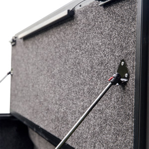 2022-2024 Tundra | TFX Premium Flush Tri-Fold Tonneau Cover | Lockable Matte Black Aluminum | 3 Panels | Weather Resistant | Easy Install