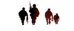 Military Sunset March Vinyl Car Decal Sticker – Waterproof & UV-Resistant 8"