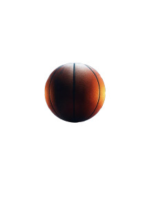 Basketball On Court Vinyl Car Decal Sticker – Waterproof & UV-Resistant 8"