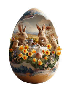 Easter Egg Breakfast Vinyl Car Decal Sticker – Waterproof & UV-Resistant 8" Easter Egg Breakfast Vinyl Car Decal Sticker – Waterproof & UV-Resistant 8"