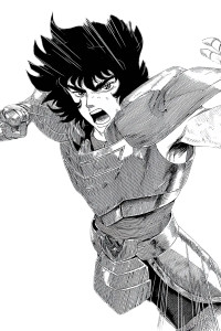 Saint Seiya Warrior Vinyl Car Decal Sticker – Waterproof & UV-Resistant 8"