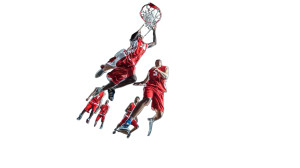 Basketball Action Shot Vinyl Car Decal Sticker – Waterproof & UV-Resistant 8" Basketball Action Shot Vinyl Car Decal Sticker – Waterproof & UV-Resistant 8"