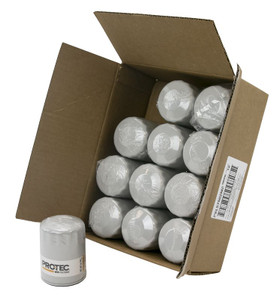 Pro-Tec Oil Filter | High Strength, Leak Resistant, Long-Lasting | Enhanced Cellulose Media