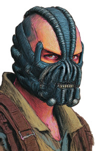 Bane Drawing Vinyl Car Decal Sticker – Waterproof & UV-Resistant 8"